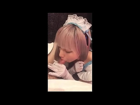 ❤️ Ídol japonès [mayuka], vestit de criada francesa, part 1, mamada i masturbació amb loció ️ Vídeo porno a nosaltres ️❤