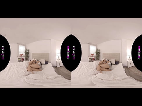 ❤️ PORNBCN VR Dues lesbianes joves es desperten calentes a la realitat virtual 4K 180 3D Geneva Bellucci Katrina Moreno ️ Vídeo porno a nosaltres ️❤